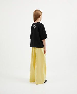 Gulliver Yellow Palazzo Trousers for Girl Junior-Arboretum