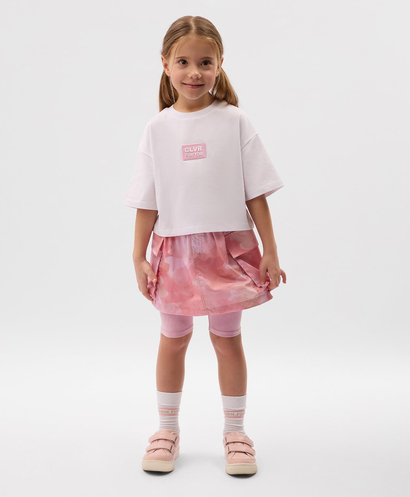 Gulliver White Short Sleeve T-Shirt for Girls - Mini
