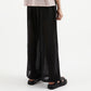 Gulliver Black Semi-Transparent Palazzo Pants for Girl Junior-Ballet