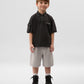 Gulliver Gray Short Sleeve Polo for Boys - Mini