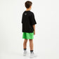 Gulliver Light Green Cotton Fleece Shorts for Boy Junior-Matrix