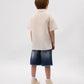 Gulliver White Short Sleeve Shirt for Boys - Mini