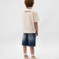 Gulliver White Short Sleeve Polo for Boys - Mini