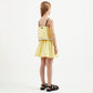 Gulliver Yellow Trapeze Mini Skirt for Girl Junior-Arboretum