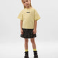 Gulliver Yellow Short Sleeve T-Shirt for Girls - Mini