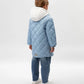 Gulliver Light Blue Demi-Season Short Coat for Girls - Mini