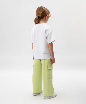 Gulliver Light Green Trousers for Girls - Mini
