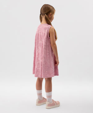 Gulliver Pink Short Sleeve Dress for Girls - Mini