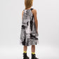 Gulliver Black And White Sundress for Girls - Mini