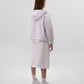 Gulliver White Hooded Sweatshirt With Zipper for Girls - Junior