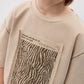 Gulliver Beige Short Sleeve T-Shirt for Boys - Mini