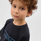 Gulliver Blue Short Sleeve T-Shirt for Boys - Mini