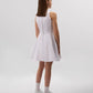 Gulliver White Short Sleeve Dress for Girls - Junior