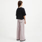 GulliverBlack Oversized Cropped Short Sleeve T-shirt for Girl Junior-Ballet