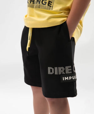 Gulliver Black Shorts for Boy