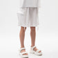 Gulliver White Shorts for Girls - Junior
