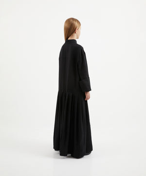 Gulliver  Black Maxi Dress for Girl Junior-Hot Heart