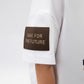 Gulliver White Short Sleeve T-shirt for girls made of organic cotton