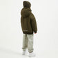 Gulliver  Khaki Hooded Bomber Jacket Boy Mini-Expedition