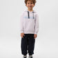 Gulliver White Hoodie for Boys - Mini