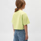 Gulliver Light Green Short Sleeve T-Shirt for Girls - Mini