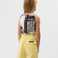 Gulliver Black And White Short Sleeve Blouse for Girls - Mini