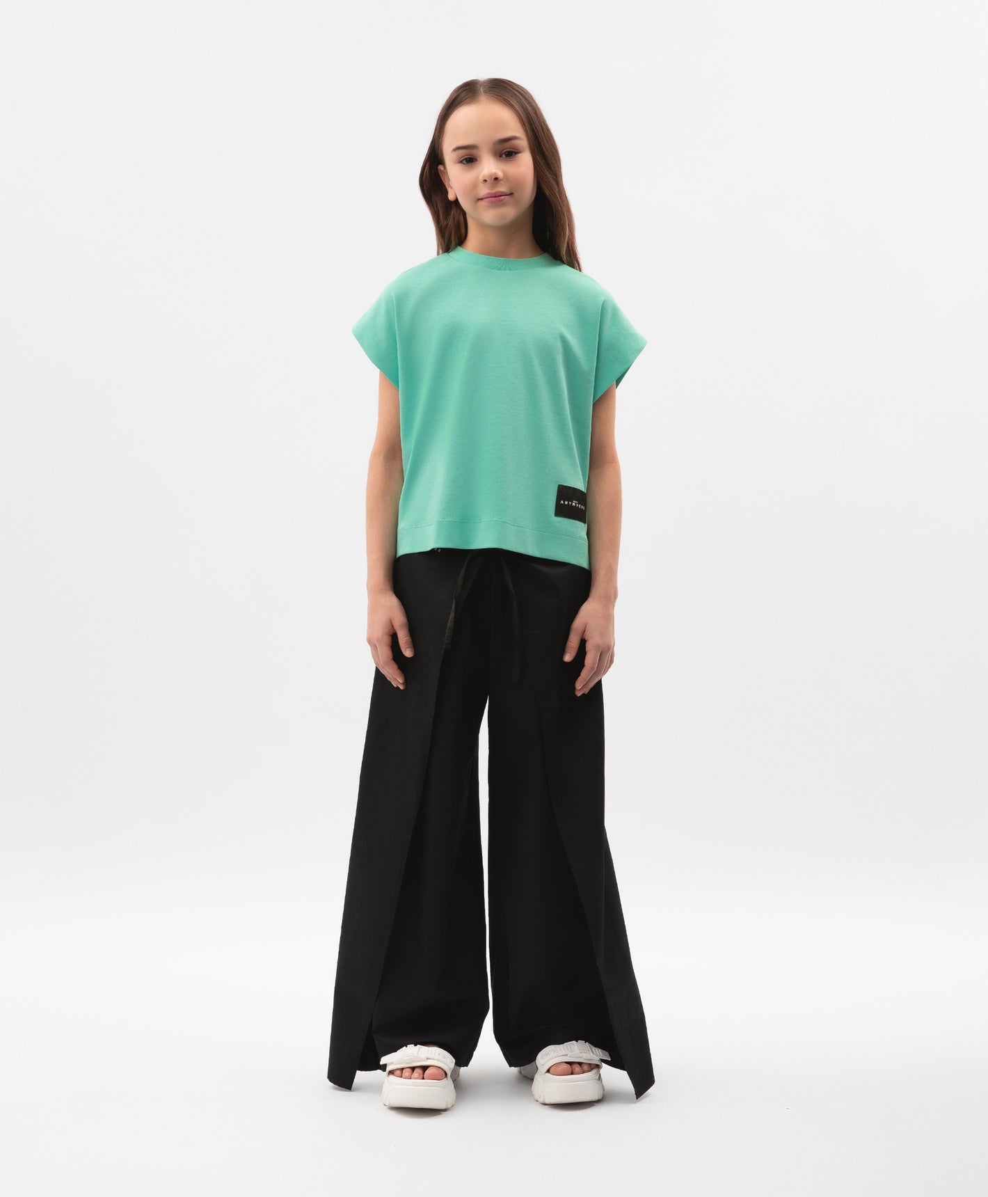 Gulliver Mint Short Sleeve T-Shirt for Girls - Junior