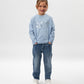 Gulliver Light Blue Long Sleeve T-Shirt for Girls - Mini