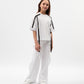 Gulliver White Short Sleeve T-Shirt for Girls - Junior