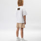 Gulliver White T-shirt for girls made of organic cotton