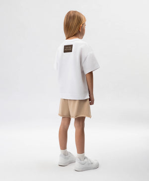 Gulliver White T-shirt for girls made of organic cotton