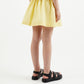 Gulliver Yellow Trapeze Mini Skirt for Girl Junior-Arboretum