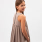 Gulliver Brown Sundress for Girls - Junior