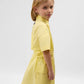 Gulliver Yellow Short Sleeve Dress for Girls - Mini