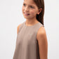 Gulliver Brown Sundress for Girls - Junior