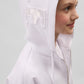 Gulliver White Hooded Sweatshirt With Zipper for Girls - Junior