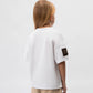 Gulliver White Short Sleeve T-shirt for girls made of organic cotton