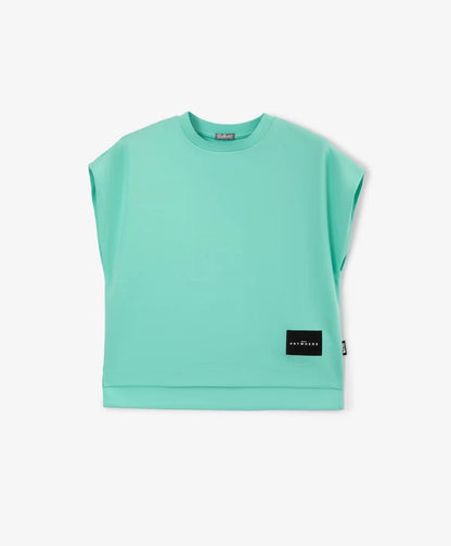 Gulliver Mint Short Sleeve T-Shirt for Girls - Junior