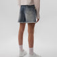 Gulliver Light Blue Shorts for Girls - Junior