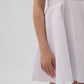 Gulliver White Short Sleeve Dress for Girls - Junior