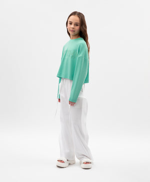 Gulliver Mint Long Sleeve T-Shirt for Girls - Junior