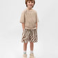 Gulliver Beige boys' T-shirt with shaped applique