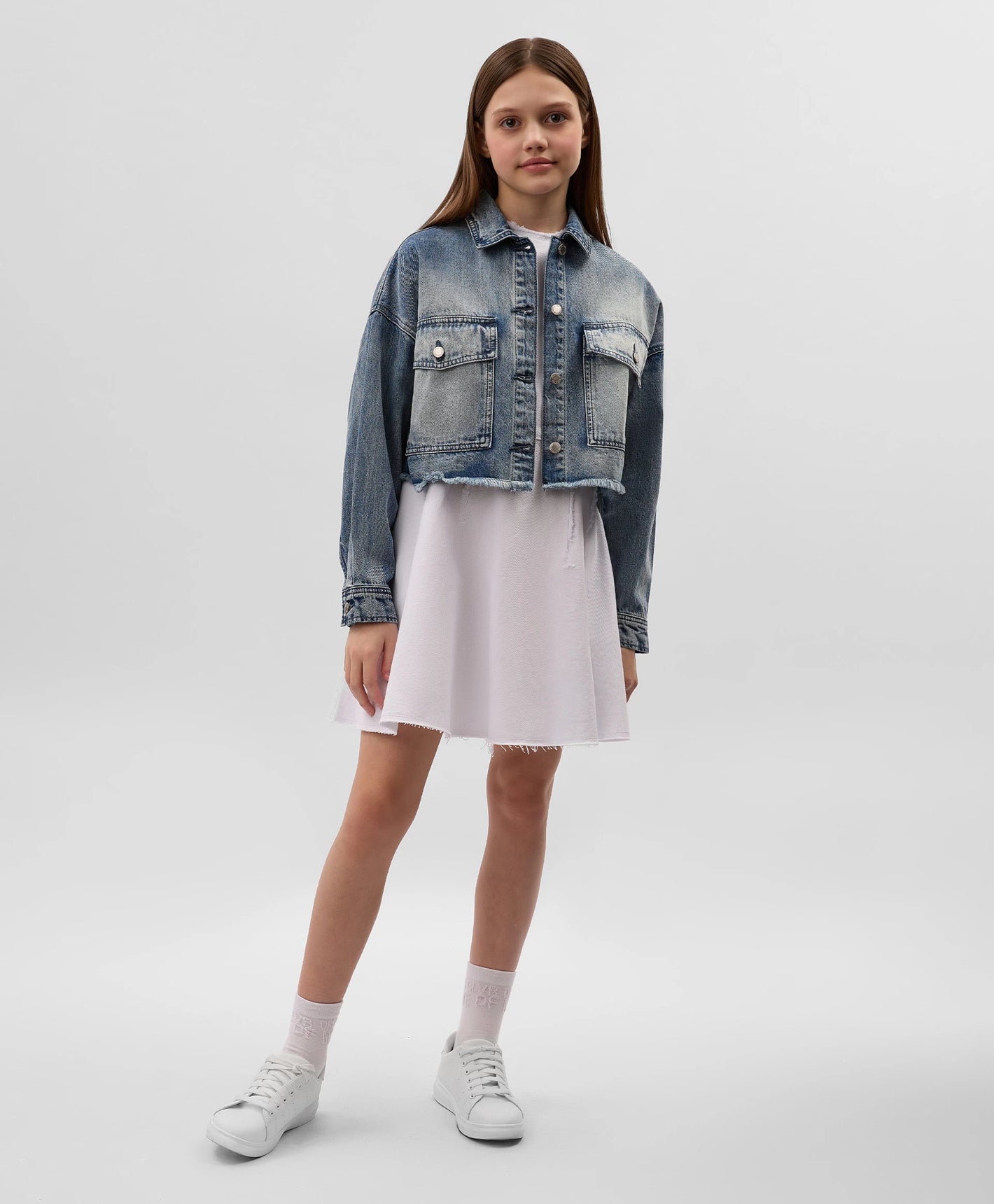 Gulliver Light blue Denim jacket for Girl