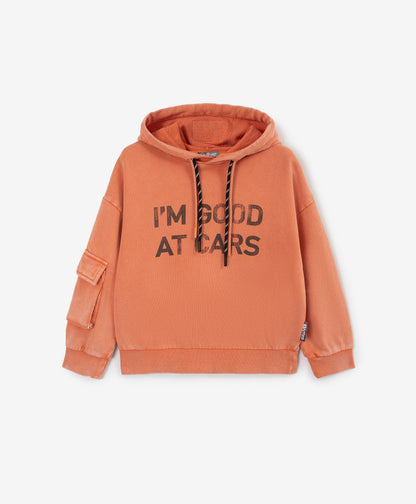 Gulliver Brick Hoodie for Boys - Mini