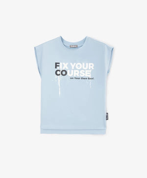 Gulliver Light Blue Tank Top for Boys - Mini