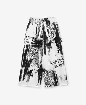 Gulliver Black And White Trousers for Girls - Mini