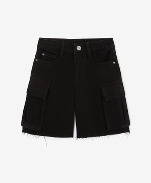 Gulliver Black Shorts for Boys - Mini
