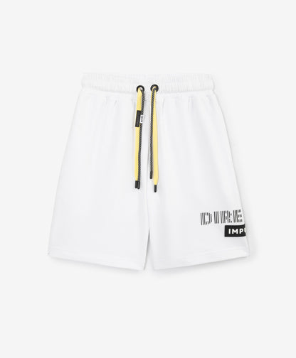 Gulliver White Shorts for Boys - Junior
