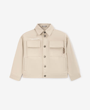 Gulliver Beige Windbreaker for Boys - Mini