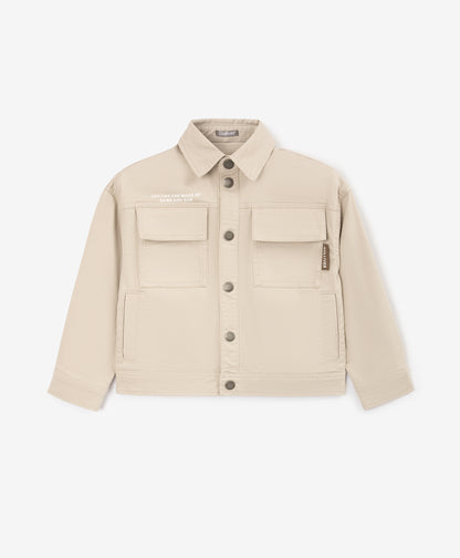 Gulliver Beige Windbreaker for Boys - Mini